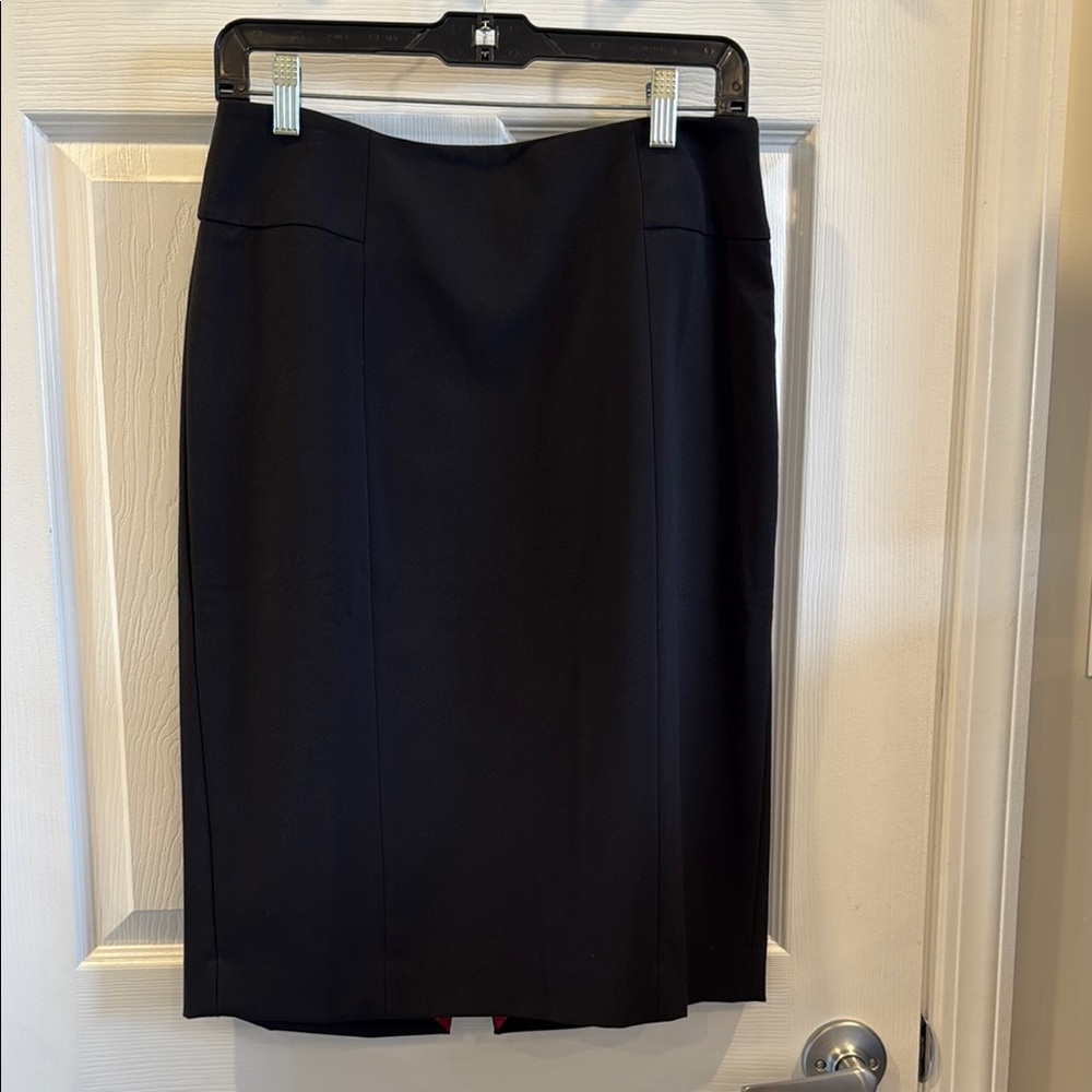 White House Black Market Black Pencil Skirt Knee-Length